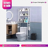 ESTANTE ORGANIZADOR DE BAÑO 3 NIVELES