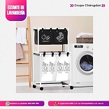 ORGANIZADOR DE LAVANDERIA CON RUEDAS