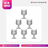SET DE COPAS PARA VINO