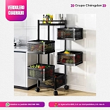 ORGANIZADOR MULTIFUNCIONAL GIRATORIO MODELO CUADRADO