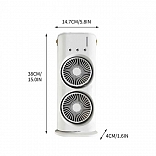Ventilador Doble con control remoto