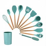 JUEGO DE UTENSILIOS DE COCINA DE SILICONA