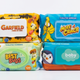 Pañitos Húmedos de 120 unidades