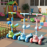 SCOOTER INFANTIL MUSICAL Y LUCES