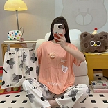 PIJAMA 3 PIEZAS (PANTALÓN+SHORT+POLO)