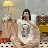 PIJAMA 3 PIEZAS (PANTALÓN+SHORT+POLO)