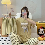 PIJAMA 3 PIEZAS (PANTALÓN+SHORT+POLO)