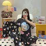 PIJAMA 3 PIEZAS (PANTALÓN+SHORT+POLO)