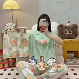 PIJAMA 3 PIEZAS (PANTALÓN+SHORT+POLO)