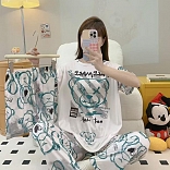 PIJAMA 3 PIEZAS (PANTALÓN+SHORT+POLO)