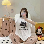 PIJAMA 3 PIEZAS (PANTALÓN+SHORT+POLO)