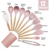 Set de Utensilios con mango de madera