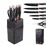 SET DE CUCHILLOS DE 7 PCS CON AFILADOR