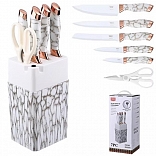 SET DE CUCHILLOS DE 7 PCS CON AFILADOR