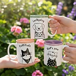 Taza 500ml modelo »Mascotas«