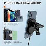 CARGADOR INALAMBRICO MAGNETICO PARA CARRO DE 15W-IPHONE