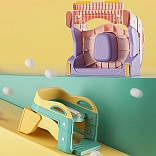 ADAPTADOR DE BAÑO 2 EN 1 CON ASIENTO ACOLCHADO