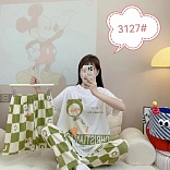 PIJAMA 3 PIEZAS  (PANTALÓN+SHORT+POLO)