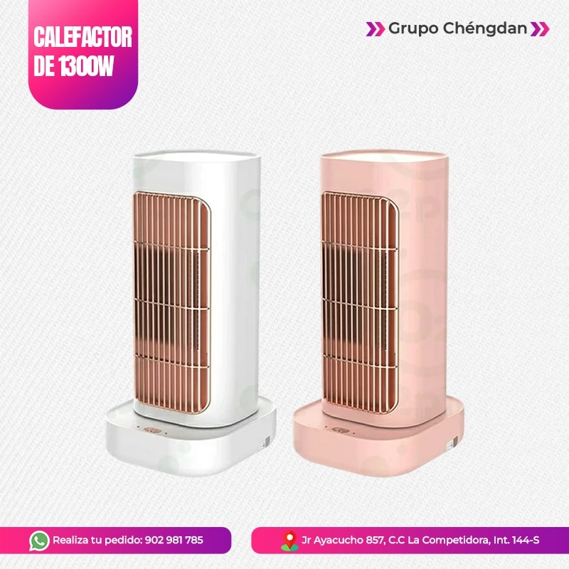 IMPORT JLM S.A.C. - CALENTADOR PORTATIL 1300W