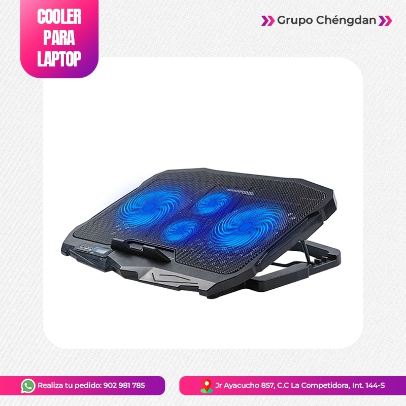 IMPORT JLM S.A.C. - VENTILADOR PARA COMPUTADORA CON CONTROL DE VELOCIDAD 