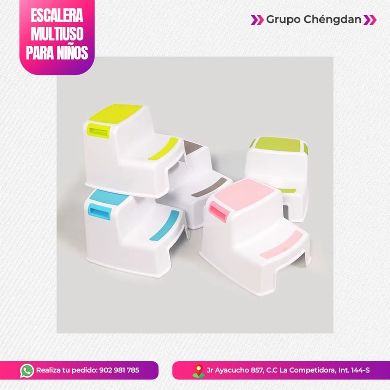 IMPORT JLM S.A.C. - MINI ESCALERA PARA NIÑOS