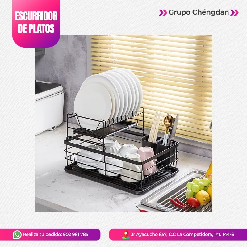 IMPORT JLM S.A.C. - ESCURRIDOR DE PLATOS