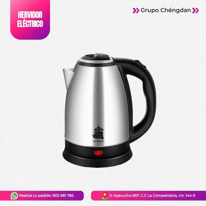 IMPORT JLM S.A.C. - HERVIDOR ELÉCTRICO DE 2 LITROS 