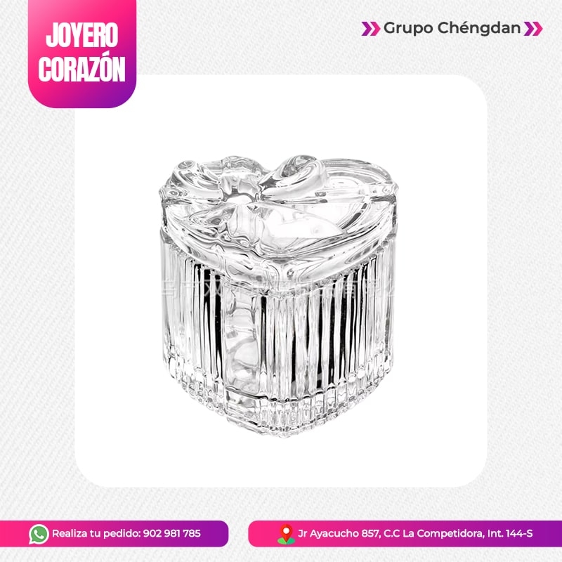 IMPORT JLM S.A.C. - JOYERO MODELO CORAZÓN