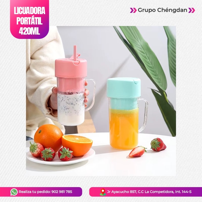 IMPORT JLM S.A.C. - MINI LICUADORA ELÉCTRICA PORTATIL