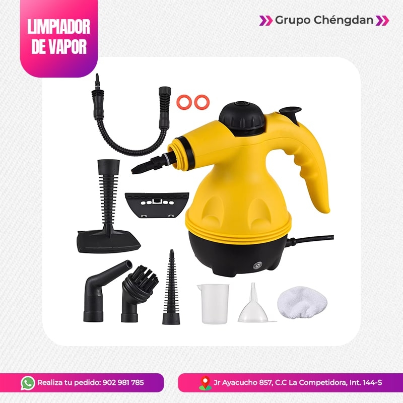 IMPORT JLM S.A.C. - LIMPIADORA A VAPOR MULTIFUNCIONAL