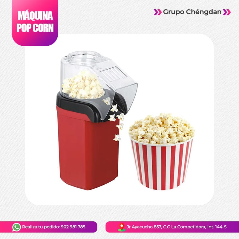 Máquina Pop Corn Eléctrica