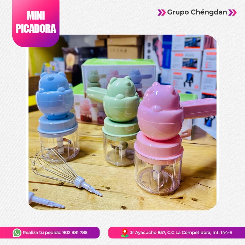 Mini Picadora Portátil 250ml