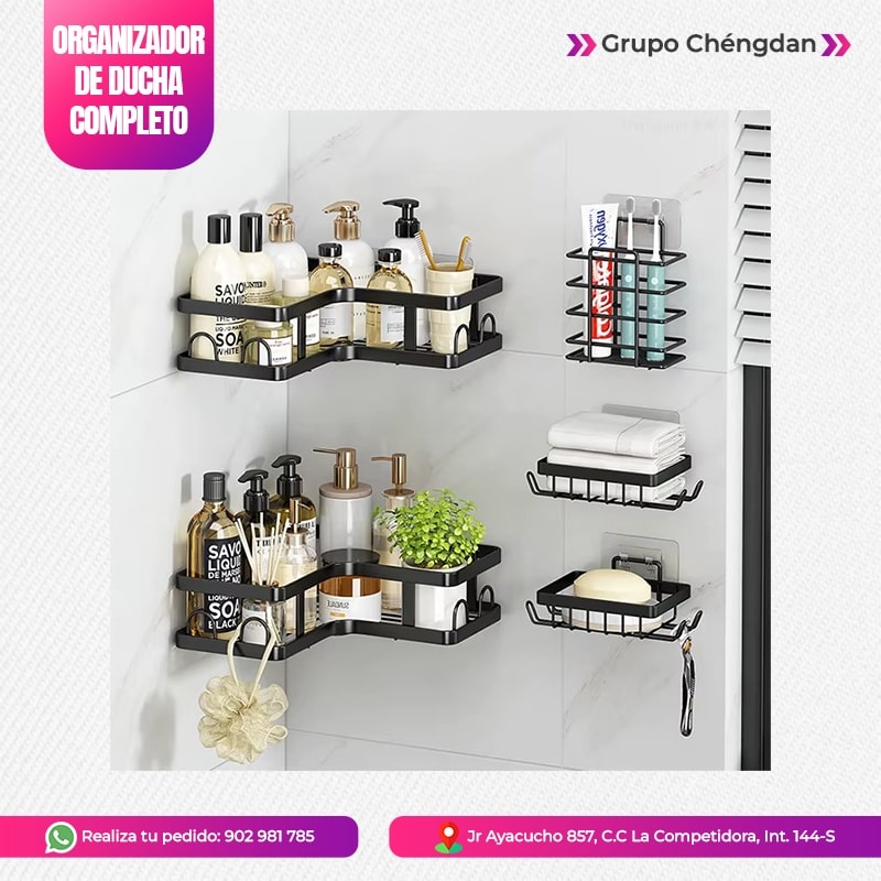 IMPORT JLM S.A.C. - ORGANIZADOR PARA DUCHA