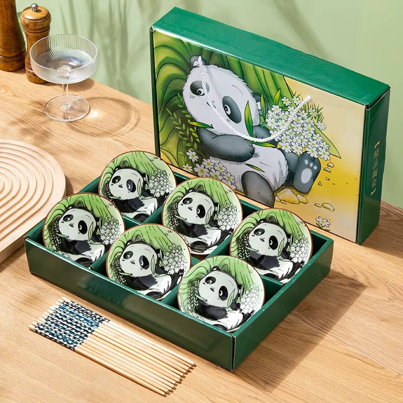 IMPORT JLM S.A.C. - Bowl con palitos chinos »Pandita«