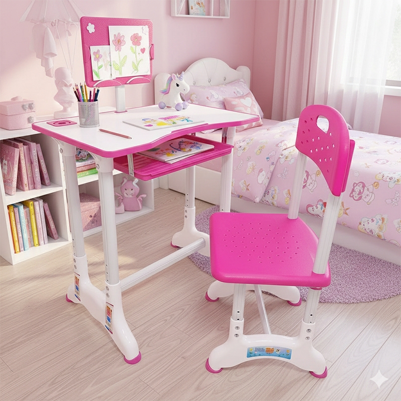 IMPORT JLM S.A.C. - ESCRITORIO ERGONÓMICO CON LÁMPARA 