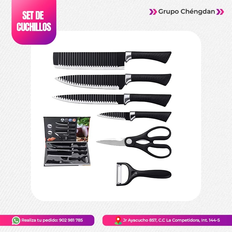 IMPORT JLM S.A.C. - SET DE CUCHILLOS