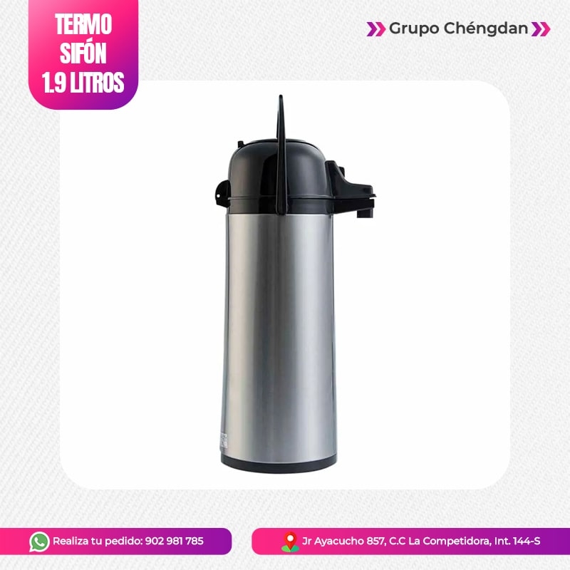 IMPORT JLM S.A.C. - TERMO SIFÓN DE 1.9 LITROS