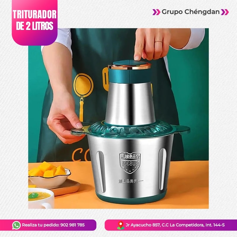 IMPORT JLM S.A.C. - PICADOR MOLINO ELÉCTRICO 2 LITROS