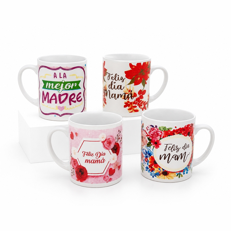 IMPORT JLM S.A.C. - Taza modelo »Día de la madre« con cajita