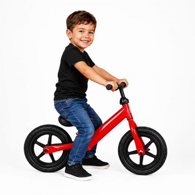 Bicicleta de color Rojo