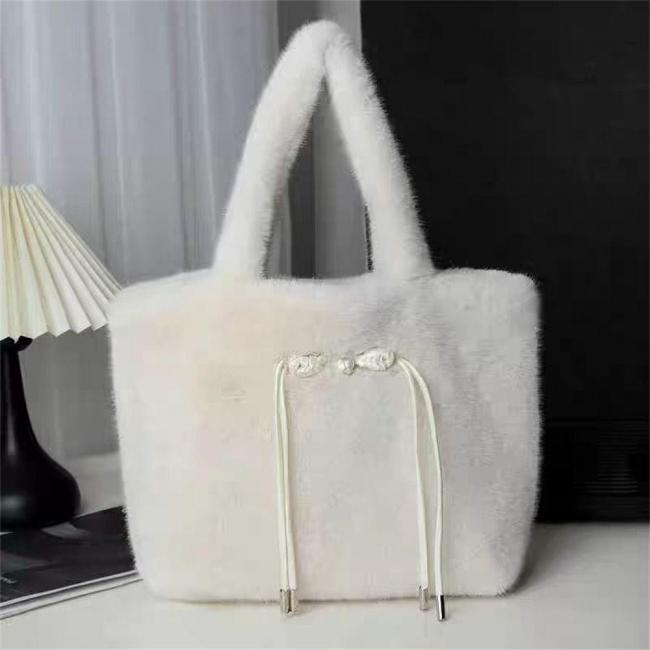 BOLSO MATERIAL DE PELUCHE