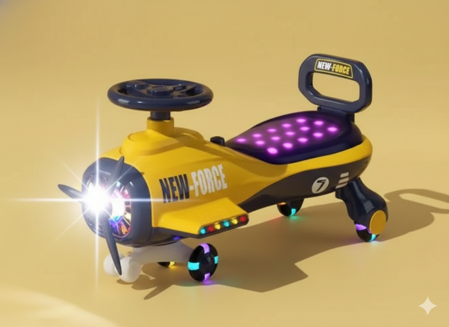 TWISCAR MODELO »AVIONETA« MUSICAL Y LUCES