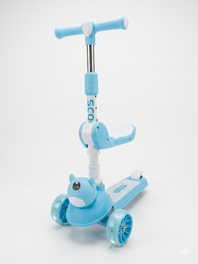 SCOOTER INFANTIL MUSICAL Y LUCES