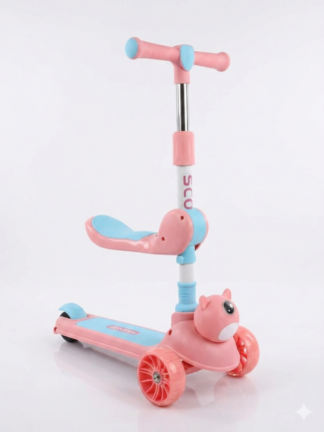 SCOOTER INFANTIL MUSICAL Y LUCES