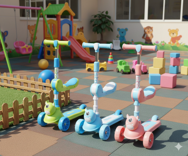 SCOOTER INFANTIL MUSICAL Y LUCES