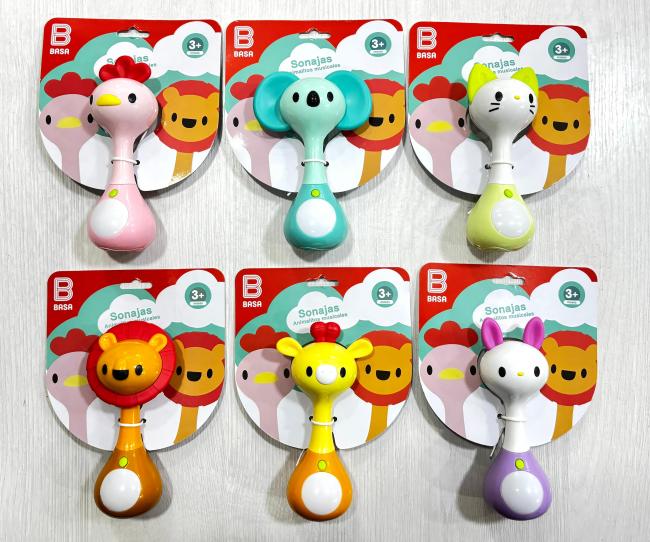 SONAJA MUSCIAL MODELO »ANIMALITOS«