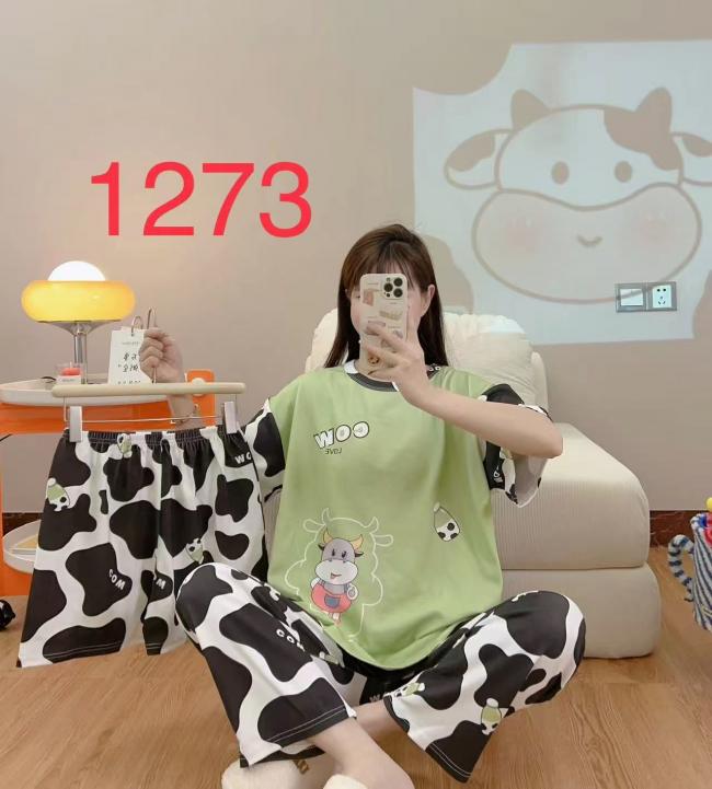 PIJAMA 3 PIEZAS (PANTALÓN+SHORT+POLO)