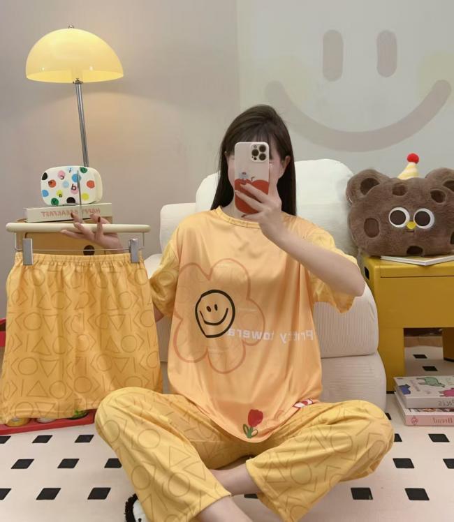 PIJAMA 3 PIEZAS (PANTALÓN+SHORT+POLO)