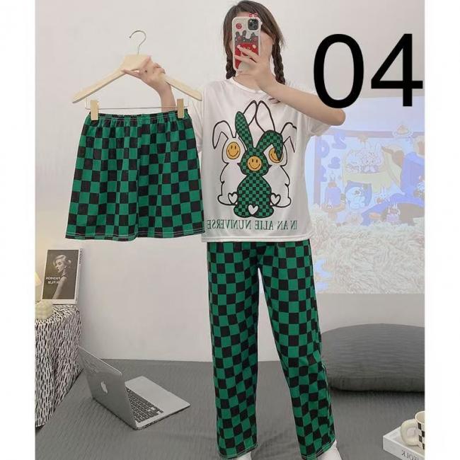 PIJAMA 3 PIEZAS (PANTALÓN+SHORT+POLO)