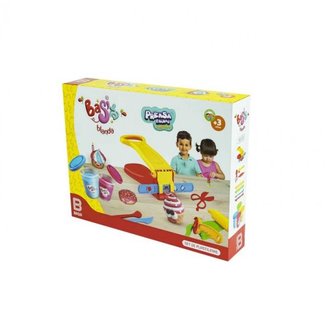 SET DE PLASTILINA MODELO »FIGURAS«